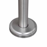 Vidaxl support en acier inoxydable pour double bo�te aux lettres