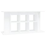 Vidaxl support pour aquarium blanc 120x40x60 cm bois d'ing�nierie
