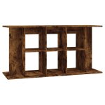 Vidaxl support pour aquarium ch�ne fum� 120x40x60 cm bois d'ing�nierie