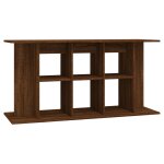 Vidaxl support d'aquarium chne marron 120x40x60 cm bois d'ingnierie