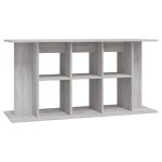 Vidaxl support pour aquarium sonoma gris 120x40x60cm bois d'ing�nierie