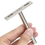 Vidaxl supports d'tagres flottantes 12pcs invisible acier au carbone