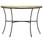 Vidaxl table d'appoint 110x40x77 cm bois de rcupration massif