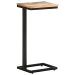 Vidaxl tables d'appoint 2 pcs 31, 5x24, 5x64, 5 cm bois de rcupration