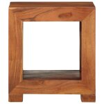 Vidaxl table d'appoint 37x29x40 cm bois massif d'acacia Vidaxl table d'appoint 37x29x40 cm bois massif d'acacia