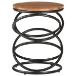 Vidaxl table d'appoint 40x40x52 cm bois d'acacia massif