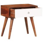 Vidaxl table d'appoint 45x30x45 cm bois massif d'acacia Vidaxl table d'appoint 45x30x45 cm bois massif d'acacia