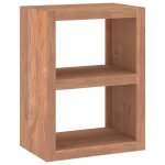Vidaxl table d'appoint 45x30x60 cm bois massif de teck