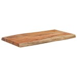 Vidaxl dessus de table 70x40x2, 5 cm rectangulaire bois massif d'acacia Vidaxl dessus de table 70x40x2, 5 cm rectangulaire bois massif d'acacia