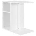 Vidaxl table d'appoint blanc 50x30x50 cm bois d?ingénierie Vidaxl table d'appoint blanc 50x30x50 cm bois d?ingénierie