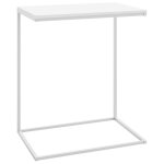 Vidaxl table d'appoint blanc 55x35x66 cm bois d'ingénierie Vidaxl table d'appoint blanc 55x35x66 cm bois d'ingénierie