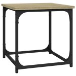 Vidaxl table d'appoint chne sonoma 40x40x40 cm bois d'ingnierie
