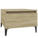 Vidaxl table d'appoint ch�ne sonoma 50x46x35 cm bois d'ing�nierie