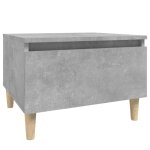 Vidaxl table d'appoint gris béton 50x46x35 cm bois d'ingénierie Vidaxl table d'appoint gris béton 50x46x35 cm bois d'ingénierie