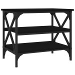 Vidaxl table d'appoint noir 55x38x45 cm bois d'ingénierie Vidaxl table d'appoint noir 55x38x45 cm bois d'ingénierie