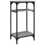 Vidaxl table d'appoint sonoma gris 40x30x75 cm bois d'ing�nierie