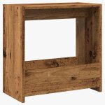 Vidaxl table d'appoint vieux bois 50x26x50 cm bois d'ingnierie