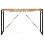Vidaxl table de bar 180x90x110 cm bois de manguier massif