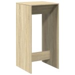 Vidaxl table de bar chne sonoma 51x50x103, 5 cm bois d'ingnierie