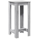 Vidaxl table de bar sonoma gris 51x50x103, 5 cm bois d'ing�nierie