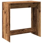 Vidaxl table de bar vieux bois 102x50x103, 5 cm bois d'ingnierie