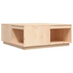Vidaxl table basse 100x101x40, 5 cm bois massif de pin