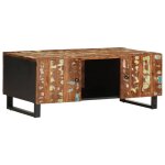 Vidaxl table basse 100x54x40 cm bois de récupération et d'ingénierie Vidaxl table basse 100x54x40 cm bois de récupération et d'ingénierie