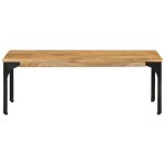 Vidaxl table basse 100x55x35 cm bois de manguier massif Vidaxl table basse 100x55x35 cm bois de manguier massif