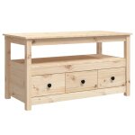 Vidaxl table basse 102x49x55 cm bois massif de pin