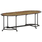 Vidaxl table basse 110x55x40 cm bois massif de récupération Vidaxl table basse 110x55x40 cm bois massif de récupération