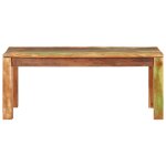 Vidaxl table basse 110x55x40 cm bois de r�cup�ration massif