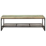 Vidaxl table basse 110x60x35 cm bois de récupération massif Vidaxl table basse 110x60x35 cm bois de récupération massif