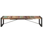 Vidaxl table basse 180x90x40 cm bois de r�cup�ration massif