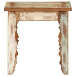 Vidaxl table basse 40x40x40 cm bois de r�cup�ration solide