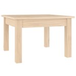 Vidaxl table basse 45x45x30 cm bois massif de pin Vidaxl table basse 45x45x30 cm bois massif de pin