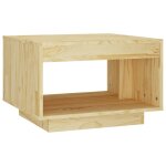 Vidaxl table basse 50x50x33, 5 cm bois de pin massif