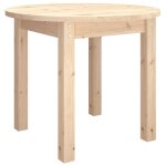 Vidaxl table basse � 55x45 cm bois massif de pin