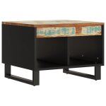 Vidaxl table basse 55x50x40 cm bois de r�cup�ration massif