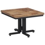 Vidaxl table basse 55x55x40 cm teck de r�cup�ration massif