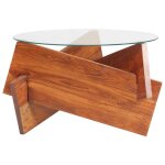 Vidaxl table basse 60 cm bois solide d'acacia Vidaxl table basse 60 cm bois solide d'acacia
