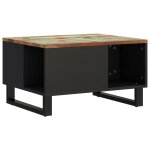 Vidaxl table basse 60x50x35 cm bois de rcupration massif