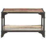 Vidaxl table basse 60x60x35 cm bois de r�cup�ration massif