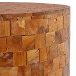 Vidaxl table basse 60x60x35 cm bois de teck massif