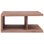 Vidaxl table basse 70x70x30 cm bois de teck massif Vidaxl table basse 70x70x30 cm bois de teck massif