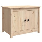Vidaxl table basse 71x49x55 cm bois massif de pin