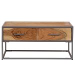 Vidaxl table basse 75x75x35 cm bois solide d'acacia Vidaxl table basse 75x75x35 cm bois solide d'acacia