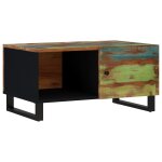 Vidaxl table basse 80x50x40 cm bois de récupération et d'ingénierie Vidaxl table basse 80x50x40 cm bois de récupération et d'ingénierie