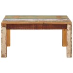 Vidaxl table basse 80x80x40 cm bois de r�cup�ration massif