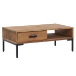 Vidaxl table basse 90x50x35 cm bois de pin massif