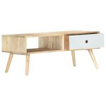 Vidaxl table basse 90x50x40 cm bois de manguier massif Vidaxl table basse 90x50x40 cm bois de manguier massif